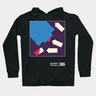 Big Black - Atomizer / Minimalist Artwork Design Hoodie